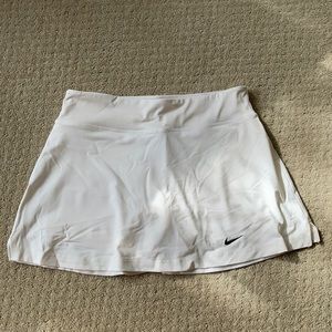 White Nike Tennis Skirt